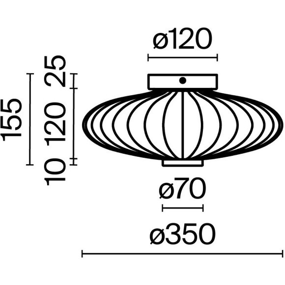Настенный светильник (бра) Maytoni MOD555WL-L4G3K