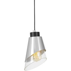 Подвесной светильник Lumina Deco Fabro LDP 7013-1 CHR+PR Подвесной светильник Lumina Deco Fabro LDP 7013-1 CHR+PR