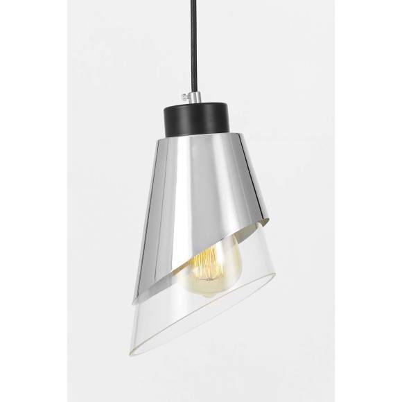 Подвесной светильник Lumina Deco Fabro LDP 7013-1 CHR+PR Подвесной светильник Lumina Deco Fabro LDP 7013-1 CHR+PR