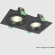 Светильник встроенный Crystal Lux CLT 002C2 BL V2