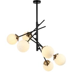 Люстра на штанге Stilfort 2140/01/06P серия Sinus Люстра на штанге Stilfort 2140/01/06P серия Sinus