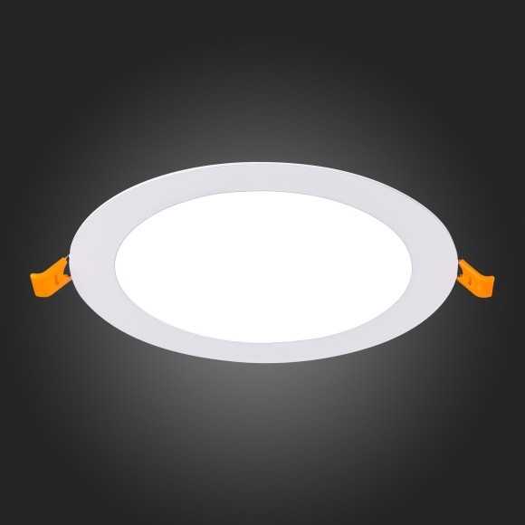 ST209.548.12 Св-к встр. Белый LED 1*12W 4000K 816Lm Ra80 110° IP20 D170xH8 90-265V Встраиваемые светильники