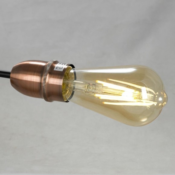 Люстра потолочная Lussole GRLSP-8200 HURON IP21 под лампы 6xE27 60W