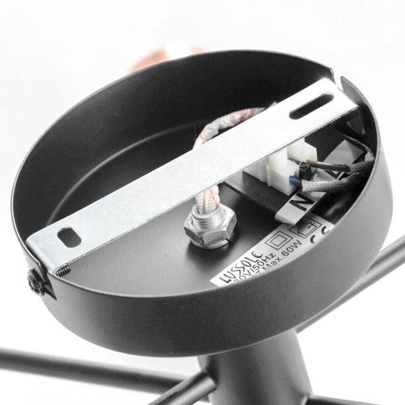 Люстра потолочная Lussole GRLSP-8200 HURON IP21 под лампы 6xE27 60W