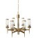 Люстра подвесная Divinare 4505/17 LM-6 SHAM под лампы 6xE14 40W