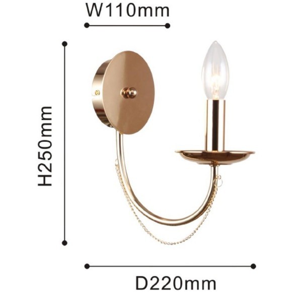 Бра Plini 2591-1W