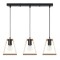 Подвесной светильник с 3 лампами Arte Lamp A8030SP-3BK BRUSSELS под лампы 3xE27 60W