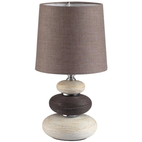 8126/1T COMFI LN25 коричневый/бежевый/белый, керамика/текстиль Настольная лампа Е14 1*40W 220V LATZA 8126/1T COMFI LN25 коричневый/бежевый/белый, керамика/текстиль Настольная лампа Е14 1*40W 220V LATZA