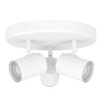 901962 CONSUMA 1 Спот с 3 лампами GU10, 15Вт, IP44, белый, металл