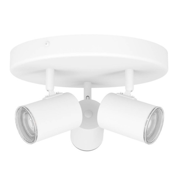 901962 CONSUMA 1 Спот с 3 лампами GU10, 15Вт, IP44, белый, металл