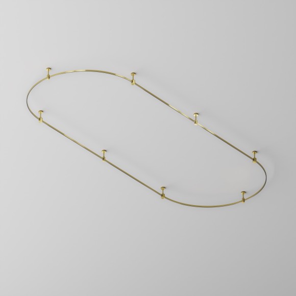 Шинопровод накладной/подвесной Technical TRX154-2SR-D1200-BS