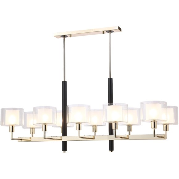 Люстры Crystal Lux MAESTRO SP-PL10 L1100 GOLD