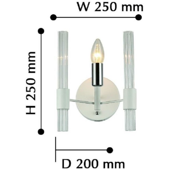 Настенный светильник Supreme 2539-1W