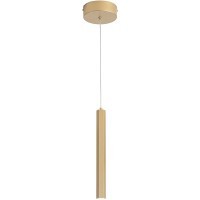 ST614.213.06 Светильник подвесной ST-Luce Золотистый/Золотистый LED 1*6W 4000K Подвесные светильники