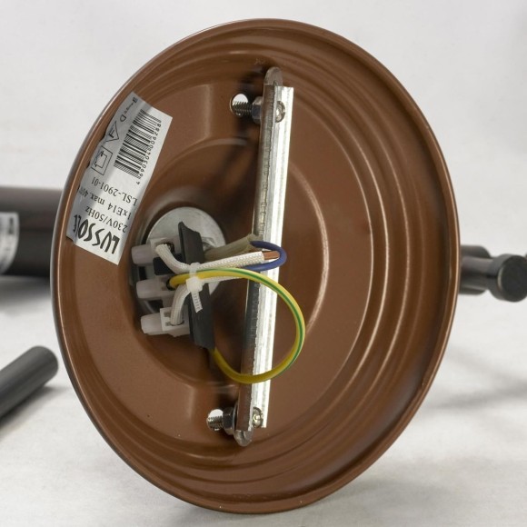 Бра Lussole GRLSL-2901-01 MILAZZO IP21 под лампу 1xE14 6W Бра Lussole GRLSL-2901-01 MILAZZO IP21 под лампу 1xE14 6W