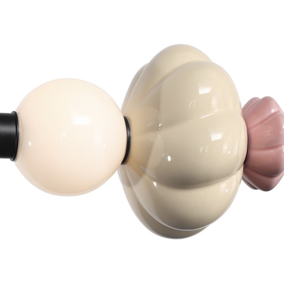 SL6134.443.01 Светильник подвесной ST-Luce черный/зеленый, розовый, желтый, синий, опаловый LED 1*24 FLORENTINI