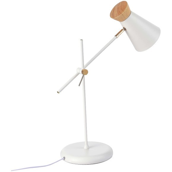 SLE1252-504-01 Прикроватная лампа Белый, Золотистый/Белый, Дерево E27 1*60W ALFEO SLE1252-504-01 Прикроватная лампа Белый, Золотистый/Белый, Дерево E27 1*60W ALFEO