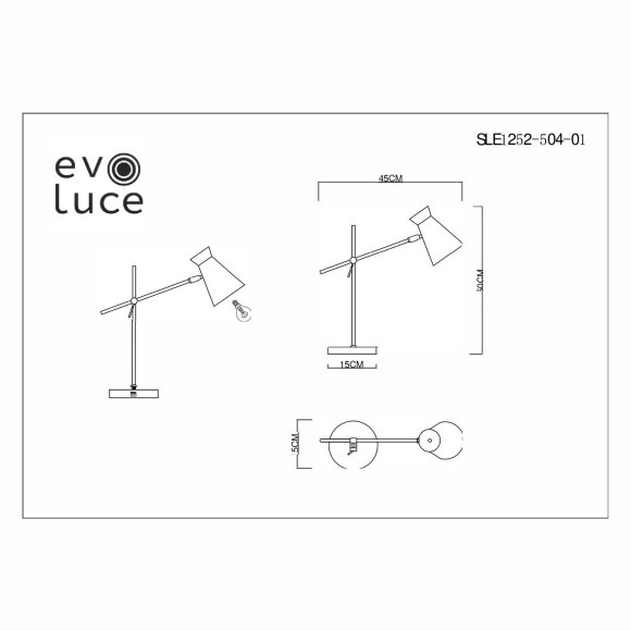 SLE1252-504-01 Прикроватная лампа Белый, Золотистый/Белый, Дерево E27 1*60W ALFEO SLE1252-504-01 Прикроватная лампа Белый, Золотистый/Белый, Дерево E27 1*60W ALFEO