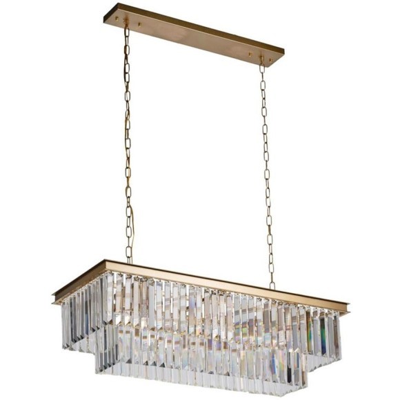 10019/800R Подвесная люстра LOFT IT Prism Clear