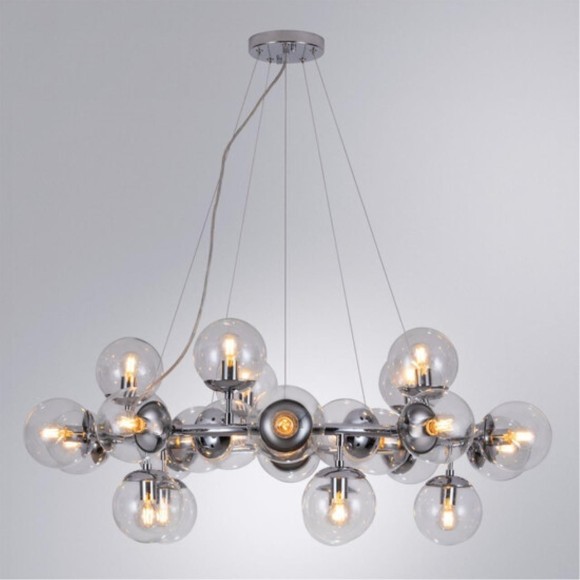 Люстра паук Arte Lamp A1664SP-25CC Bolla под лампы E14 40W