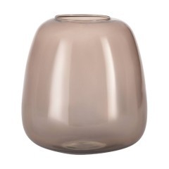 421082 Ваза декоративная DELNITE, H245, ?230, стекло, коричневый 421082 Ваза декоративная DELNITE, H245, ?230, стекло, коричневый