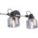 Спот настенный Freya FR5042CW-02B Evette под лампы 2xE14 40W