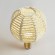 Voltega DIY.Bulbs VG10-BRA240E27warm4W-F-W арт. 8571 Декоративная филаментная LED-лампа E27, 4 Вт, 3000К, CRI 80, 350 лм, IP20, плафон из веревки (ткани), не диммируемая