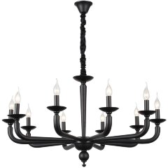 SL1114.403.10 Люстра подвесная ST-Luce Черный E14 10*40W FORTEZA