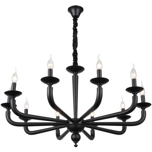 SL1114.403.10 Люстра подвесная ST-Luce Черный E14 10*40W FORTEZA