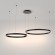 Подвесной светильник кольцом Maytoni MOD058PL-L74B4K Rim светодиодный 2xLED 88W