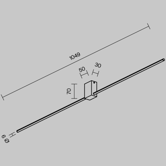 Настенный светильник (бра) Technical C071WL-L12B3K Настенный светильник (бра) Technical C071WL-L12B3K