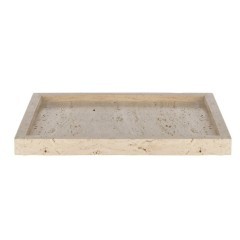 427248 MAROMANDIA Декоративный поднос L305, W230, H25, мрамор, бежевый