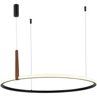 SL6131.403.42 Светильник подвесной ST-Luce Черный/Черный, Терракотовый LED 1*42W 4000K SHAPE