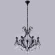Люстра Crystal Lux MAGNIFICO SP13 BLACK/TRANSPARENT