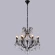 Люстра Crystal Lux MAGNIFICO SP13 BLACK/TRANSPARENT