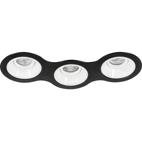 Встраиваемый светильник Lightstar D697060606 Domino под лампы 3xGU5.3 150W