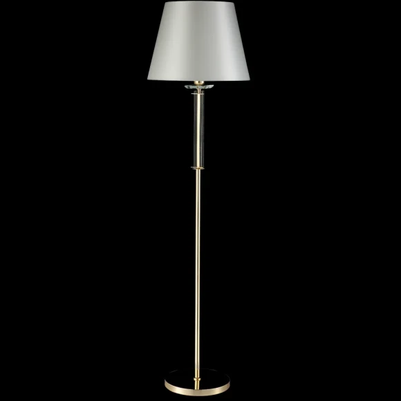 Торшер Crystal Lux NICOLAS PT1 GOLD/WHITE