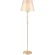 Торшер Crystal Lux NICOLAS PT1 GOLD/WHITE