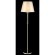 Торшер Crystal Lux NICOLAS PT1 GOLD/WHITE