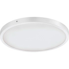 97266 Светодиодный накладной светильник FUEVA 1, 25W(LED), 2500lm, Ø400, H30, алюминий, белый/пластик,