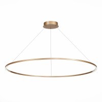 ST605.203.57 Cветильник подвесной SMART ST-Luce Золотистый/Белый LED 1*57W 2800-6500K Подвесные светильники