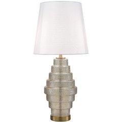 SL1001.204.01 Прикроватная лампа ST-Luce Латунь,Коньячный/Кремовый E27 1*40W REXITE SL1001.204.01 Прикроватная лампа ST-Luce Латунь,Коньячный/Кремовый E27 1*40W REXITE