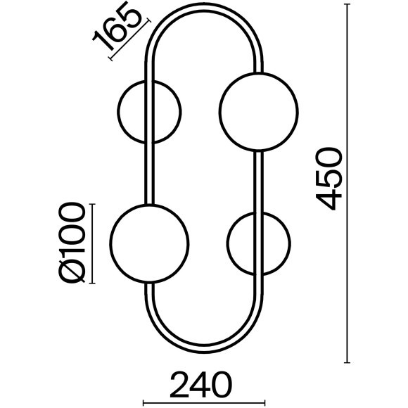 Настенный светильник (бра) Freya FR5233WL-02BS Настенный светильник (бра) Freya FR5233WL-02BS