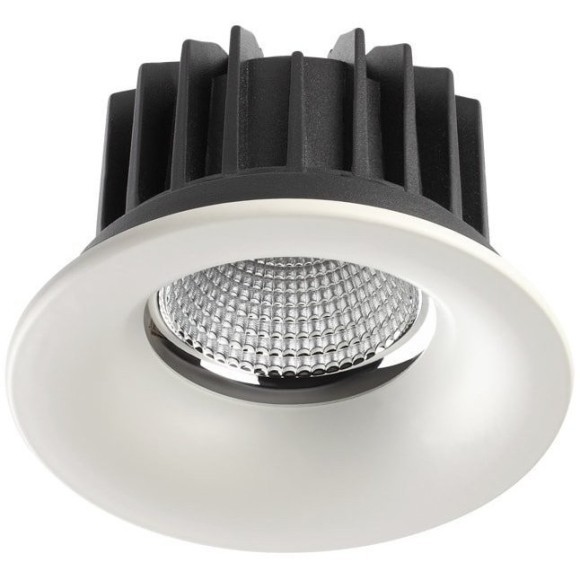 Встраиваемый светильник Novotech 357602 DRUM IP44 светодиодный LED 10W