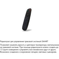 Пульт ДУ для упр. светильниками Smart Denkirs DK7300-BK