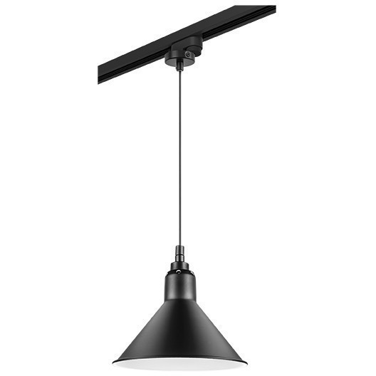 Однофазный двужильный трековый светильник Lightstar L1T765027 Loft под сменную лампу Е14