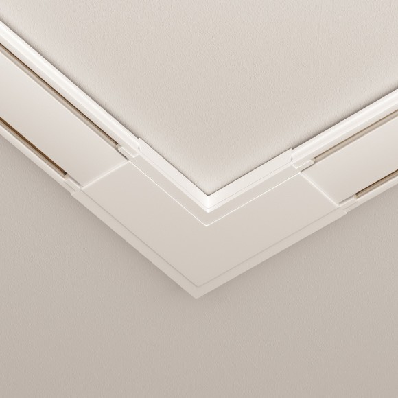 Коннектор угловой для накладного плоского шинопровода Maytoni Radity TRA084CL-11W