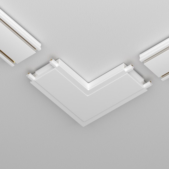 Коннектор угловой для накладного плоского шинопровода Maytoni Radity TRA084CL-11W