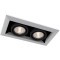 Встраиваемый светильник Maytoni DL008-2-02-W Metal Modern под лампы 2xGU10 50W