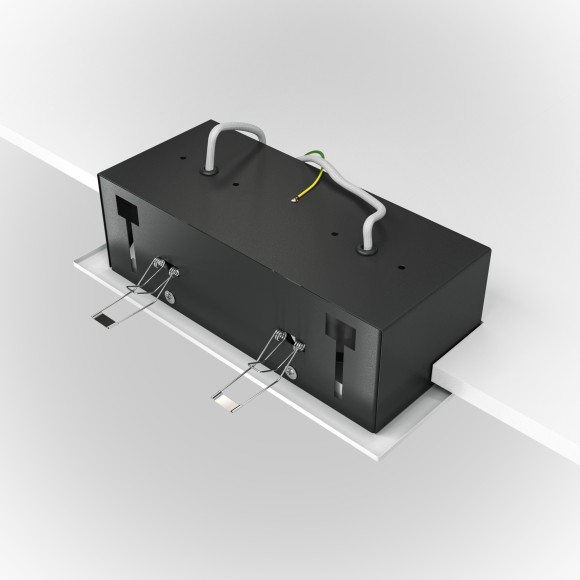 Встраиваемый светильник Maytoni DL008-2-02-W Metal Modern под лампы 2xGU10 50W